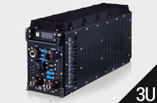 3U ATR - HES-FBL-HP (Front-to-Back fitted with 4 Heat Exchangers + Heat Pipes)