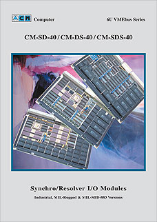 CM-SDS-40 - Synchro-Resolver Input/Output