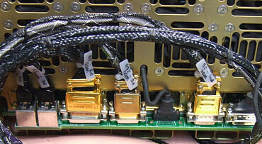 Custom VME Backplane IO Connectors